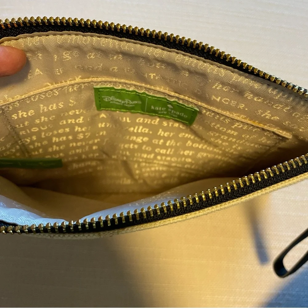 Kate Spade Disney Fairy Tale Canvas Clutch - Picture 7 of 13